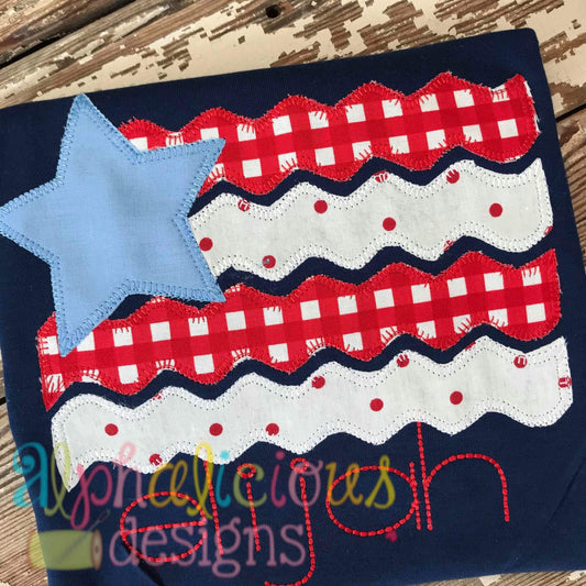 Star Spangled Patriot Flag- Blanket