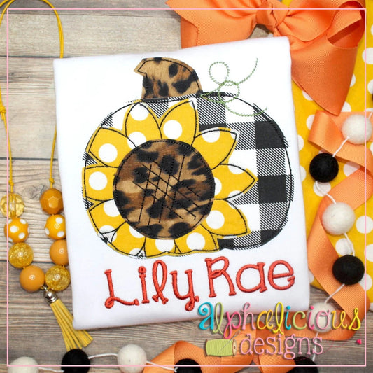 Big Sunflower Pumpkin-Triple Bean