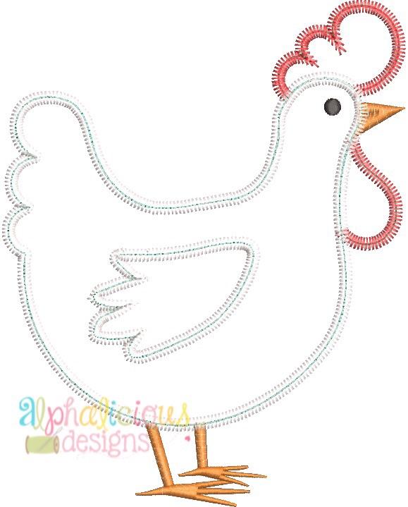 Farm Chicken- ZigZag