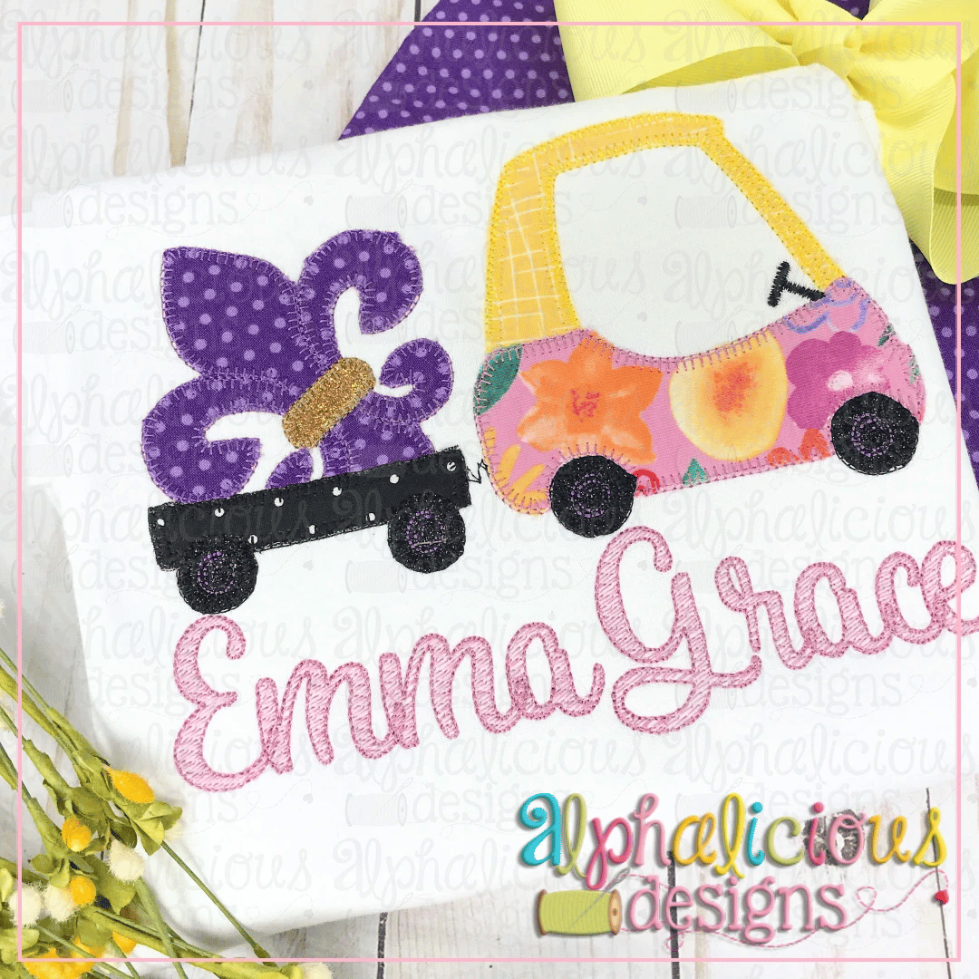 Mardi Gras Coupe-blanket