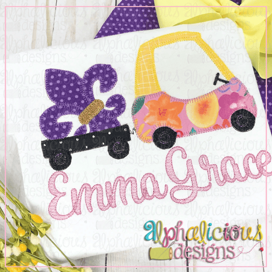 Mardi Gras Coupe-blanket