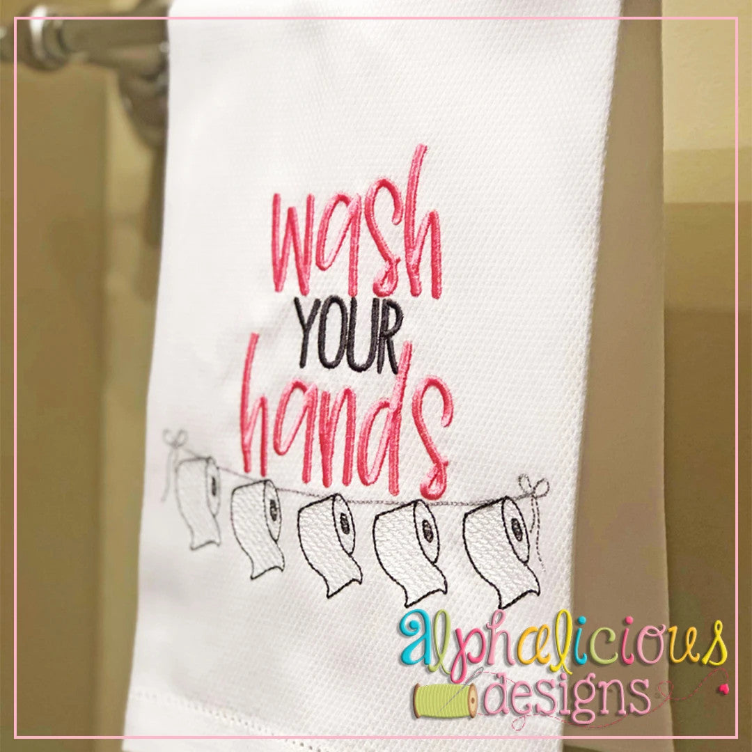 Toilet Paper Bunting-Sketch