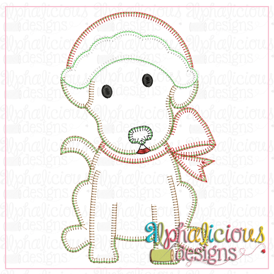 Mrs Clause Pup-Blanket
