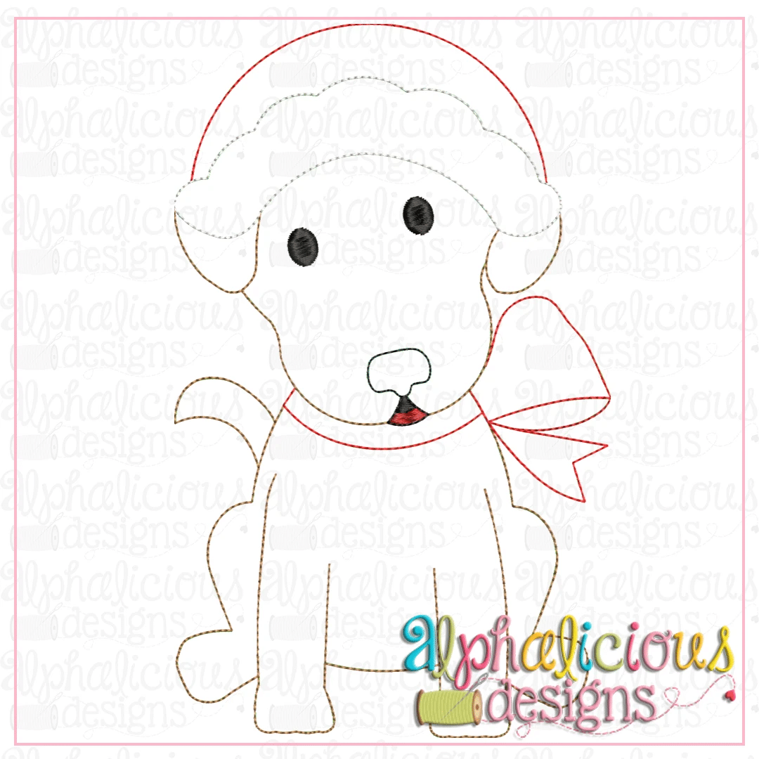 Mrs Clause Pup-Triple Bean