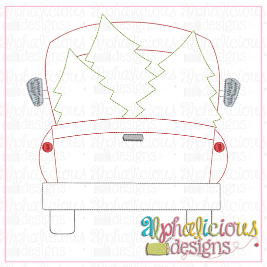 Truck with Trees - Triple Bean