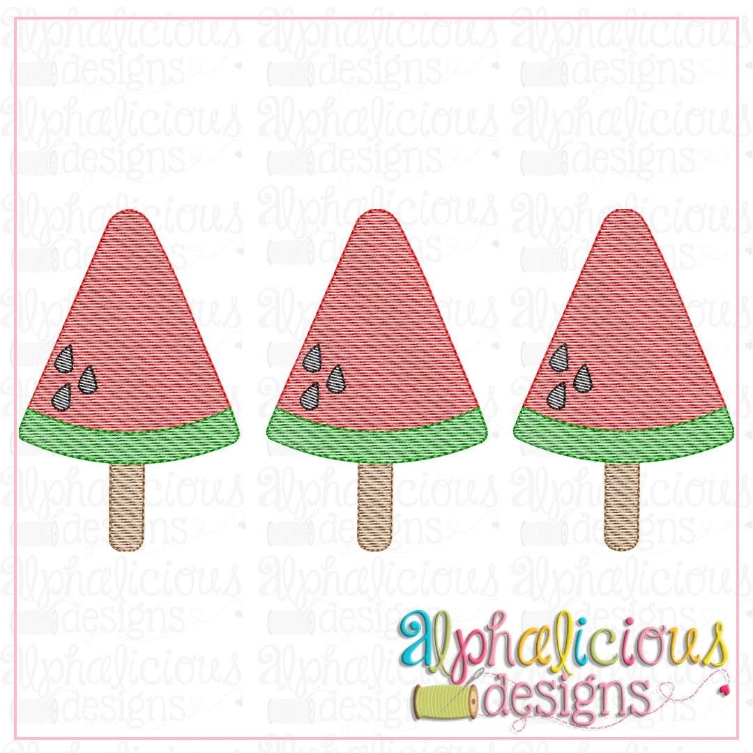 Watermelon on a Stick-Sketch