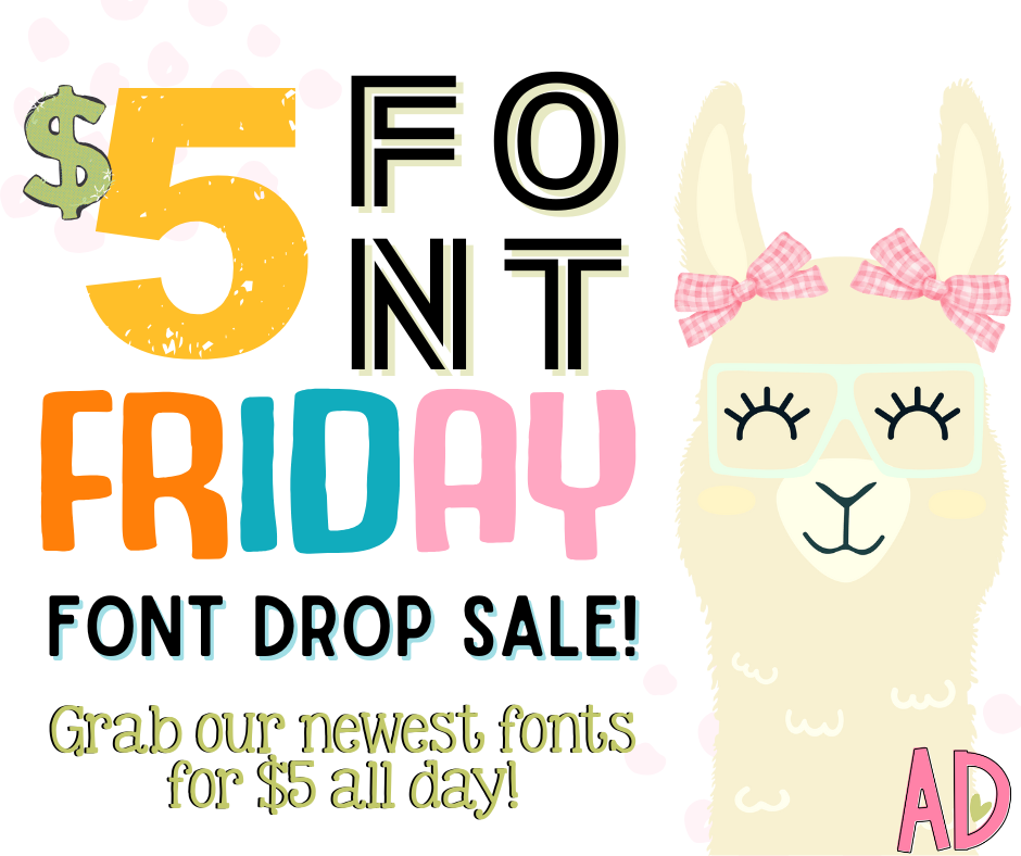 $5 Font Friday