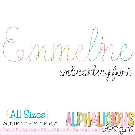 Emmeline Floss Font - All Sizes