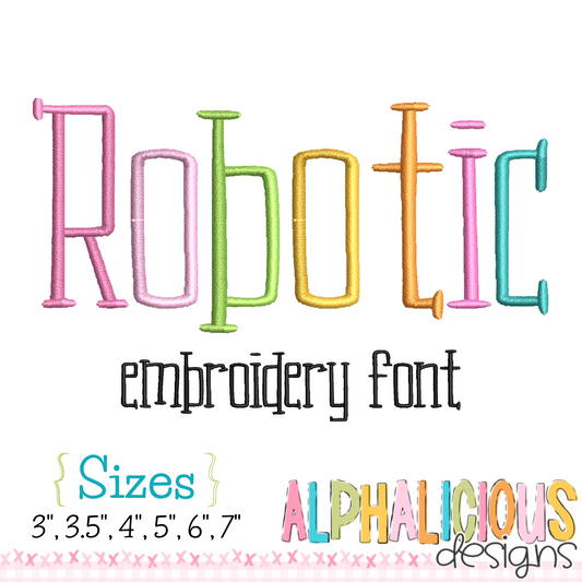 Robotic Font