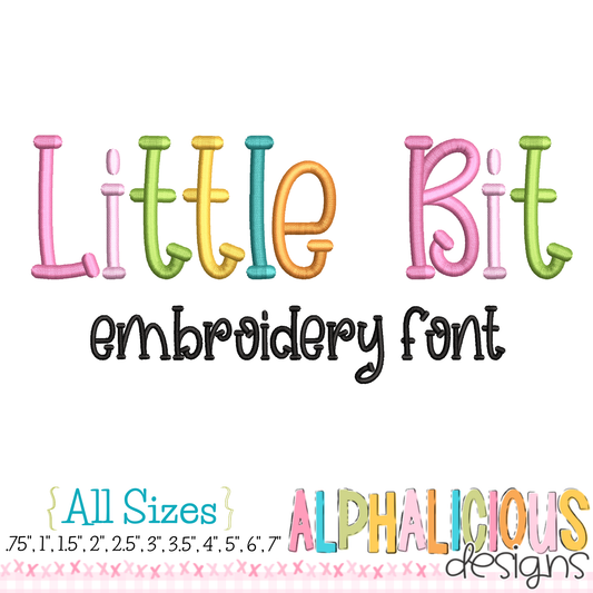 Little Bit Satin Font