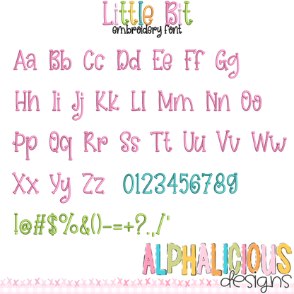 Little Bit Satin Font