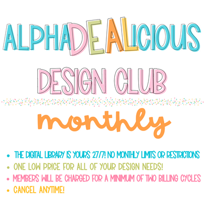 AlphaDEALicious Design Club!