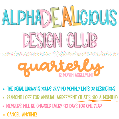 AlphaDEALicious Design Club!