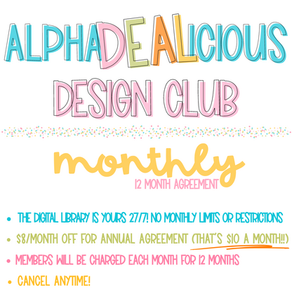 AlphaDEALicious Design Club!