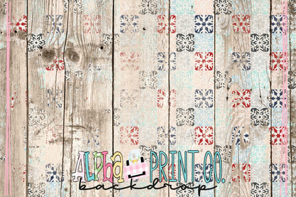 Backdrop- Patterned Wood - 14