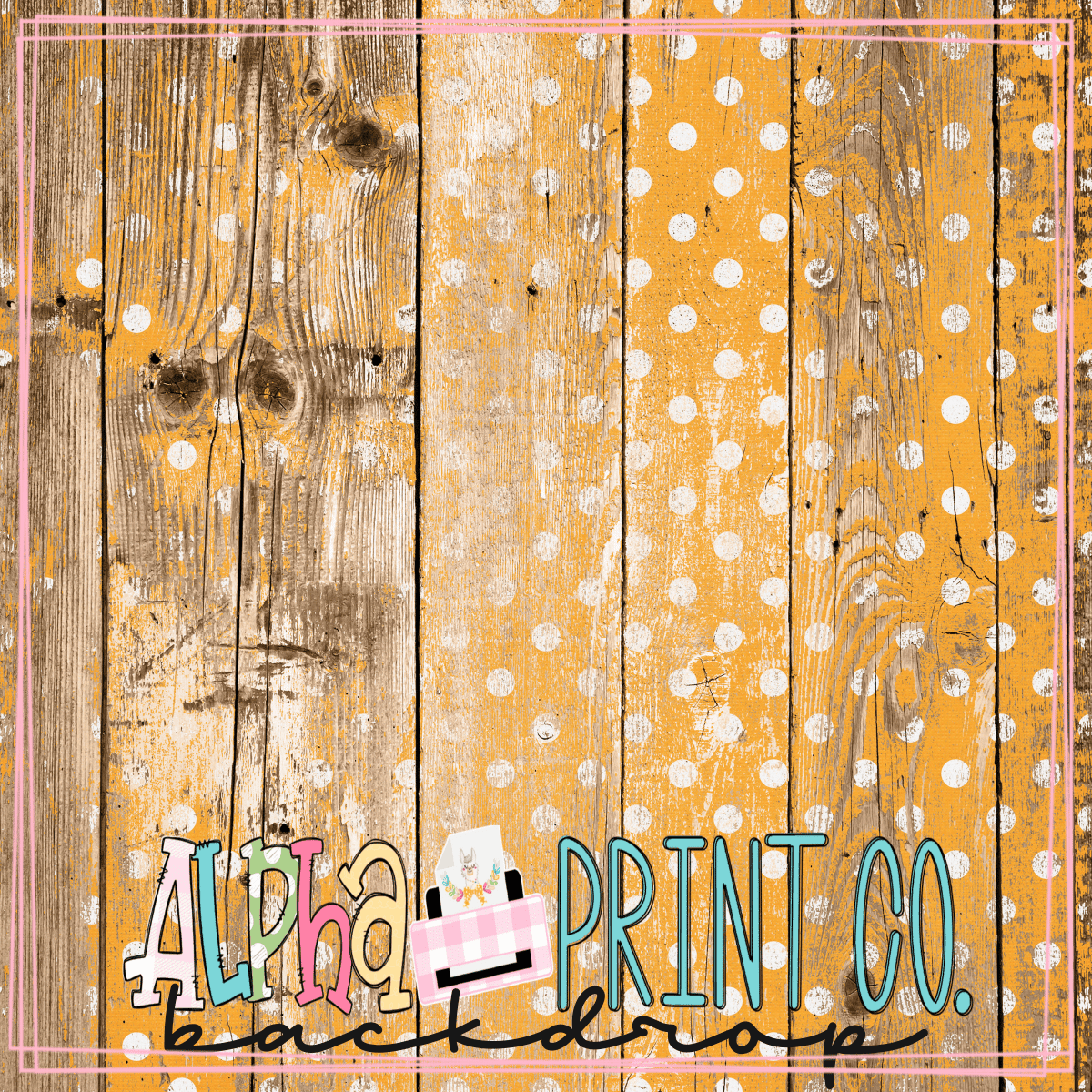 Backdrop- Patterned Wood - 3