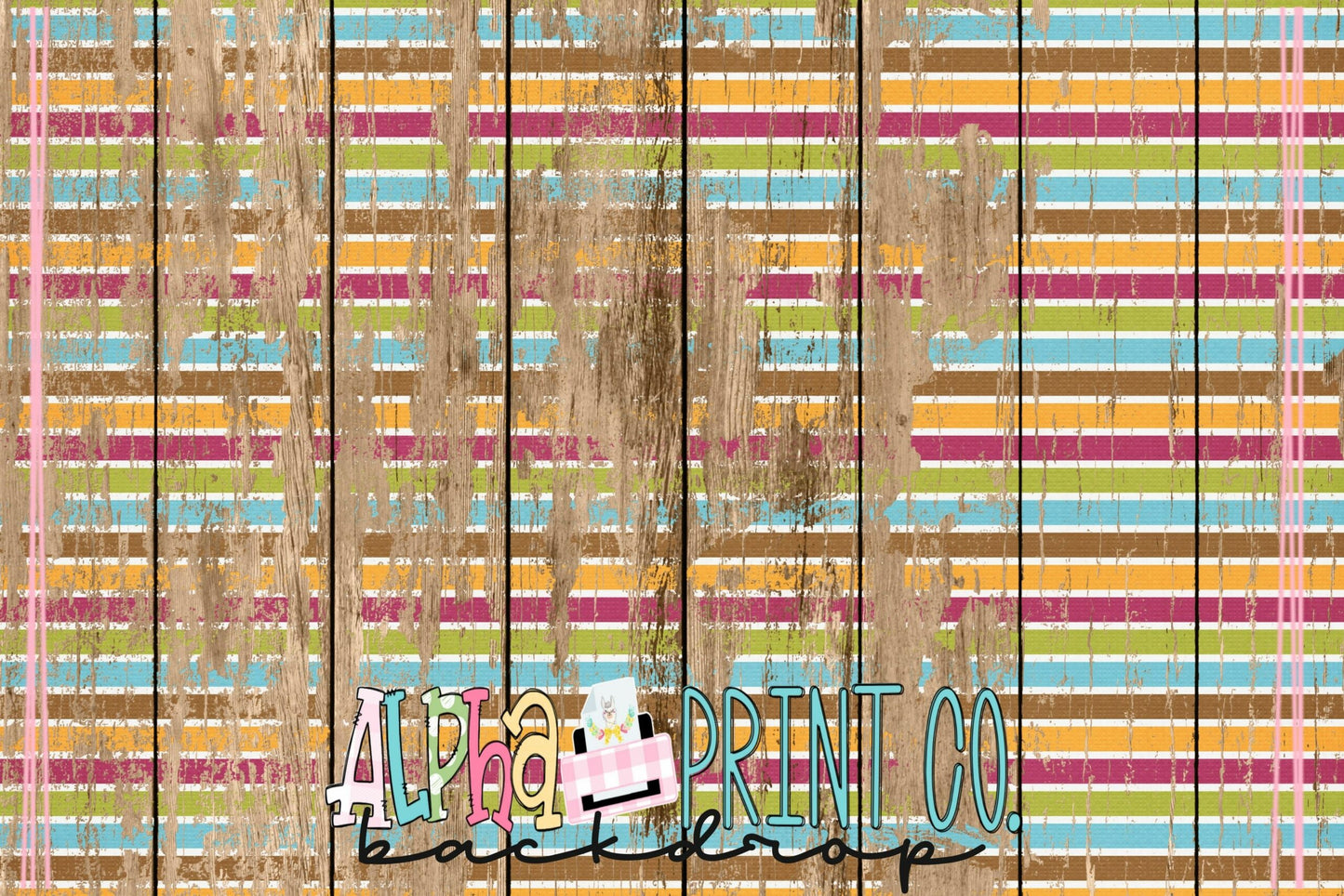 Backdrop- Patterned Wood - 4