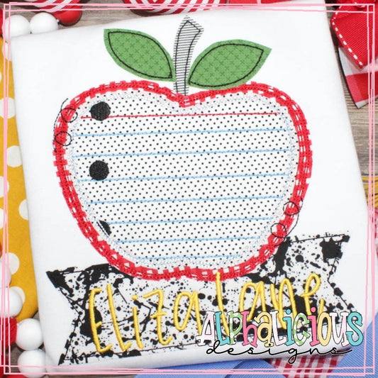 Notebook Paper Apple - Triple Bean