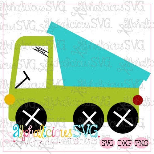Funky Dump Truck - SVG