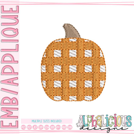 Gingham Pumpkin - Mini - Fill