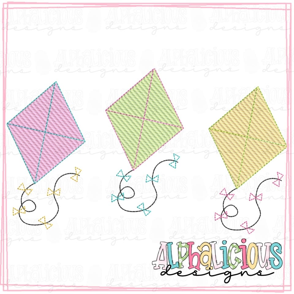 Kites-Three In A Row- Sketch