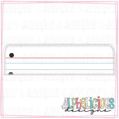 Notebook Paper Signature Box - Blanket