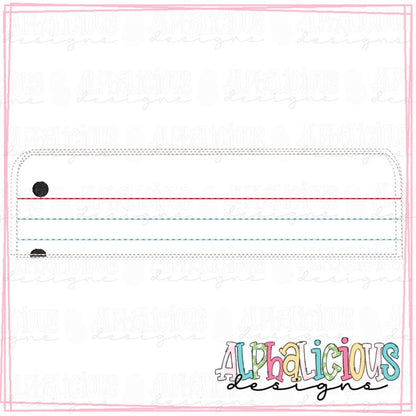 Notebook Paper Signature Box - Triple Bean