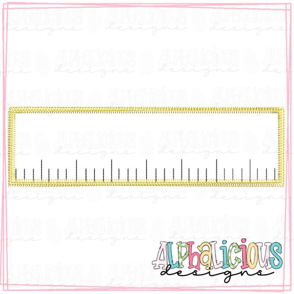 Ruler Signature Box - ZigZag – Alphalicious Designs