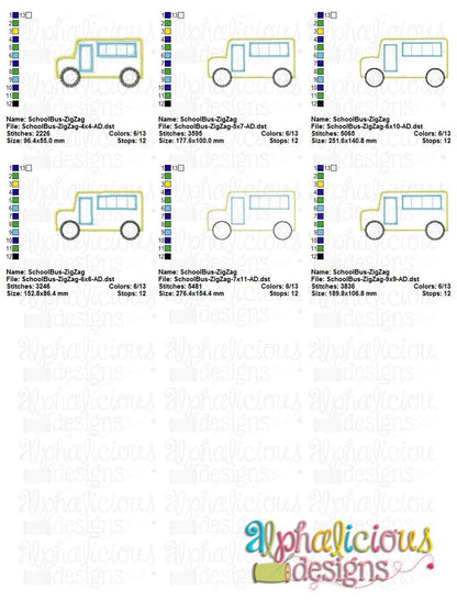 School Bus - ZigZag