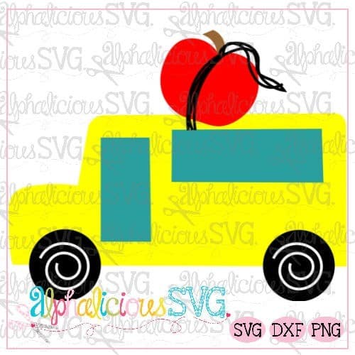 school-bus-with-apple-on-top-svg