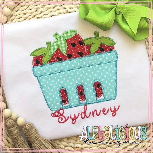 Strawberries in Basket - Blanket