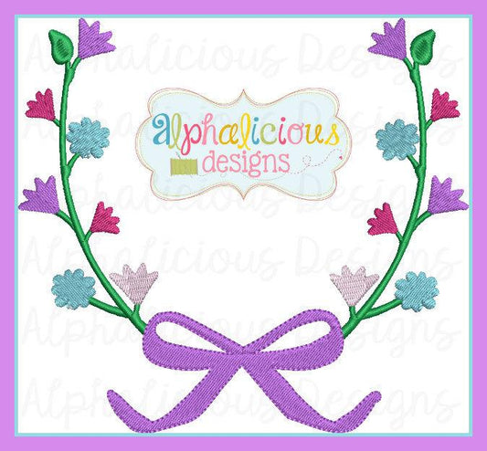 Floral Monogram Frame- Size Bundle