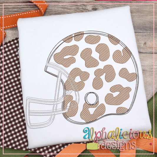 Leopard Helmet-Sketch