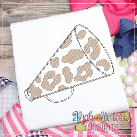 Leopard Megaphone-Sketch