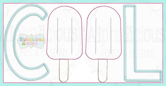 Cool Popsicle Applique