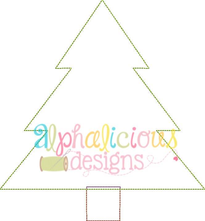 Winter Tree Applique Design-Triple Bean