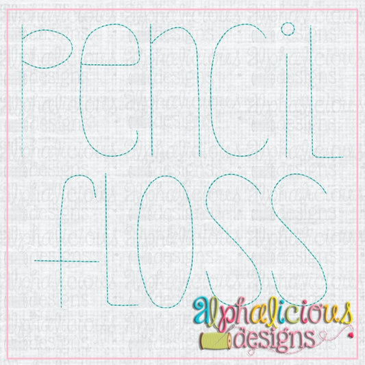 Pencil Floss Font