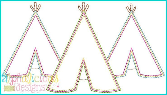 Vintage Teepee Design