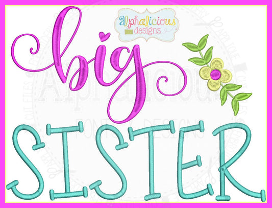 Big Sister Laurel Embroidery