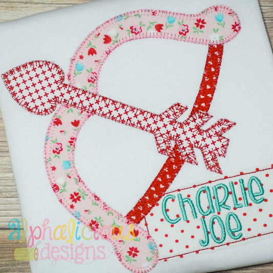 Bow and Arrow Applique Design - Blanket