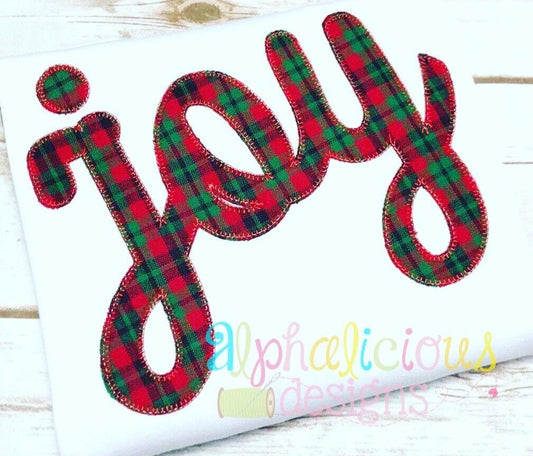 JOY Applique-Blanket