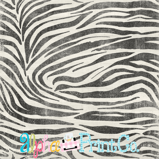 Backdrop- Distressed Zebra