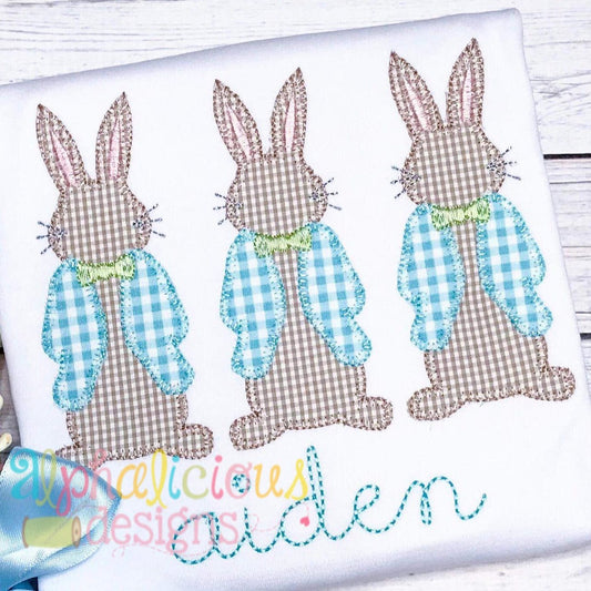 Mr. Peter Cottontail Three In A Row-Blanket
