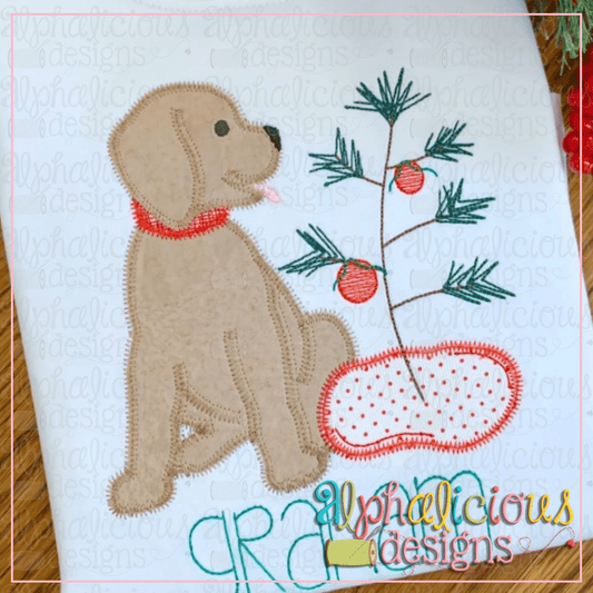 Pup with Tree-Zig Zag