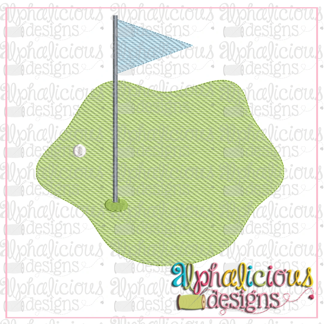 Golf Green-Sketch