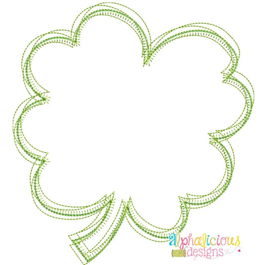 Doodle Shamrock-Blanket