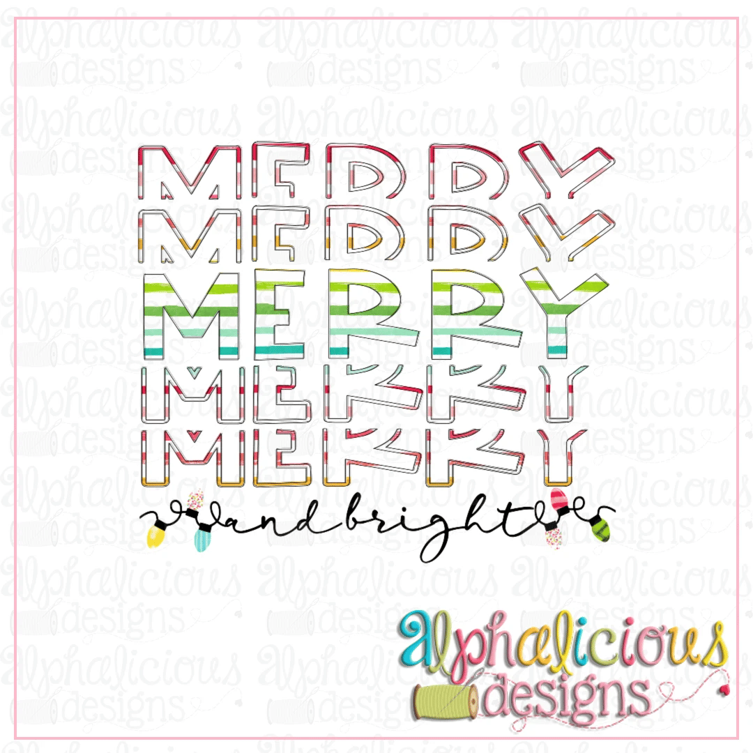 Merry and Bright-Printable