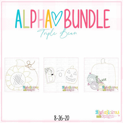 ALPHA BUNDLE-8/26/20 Release-Triple Bean Stitch