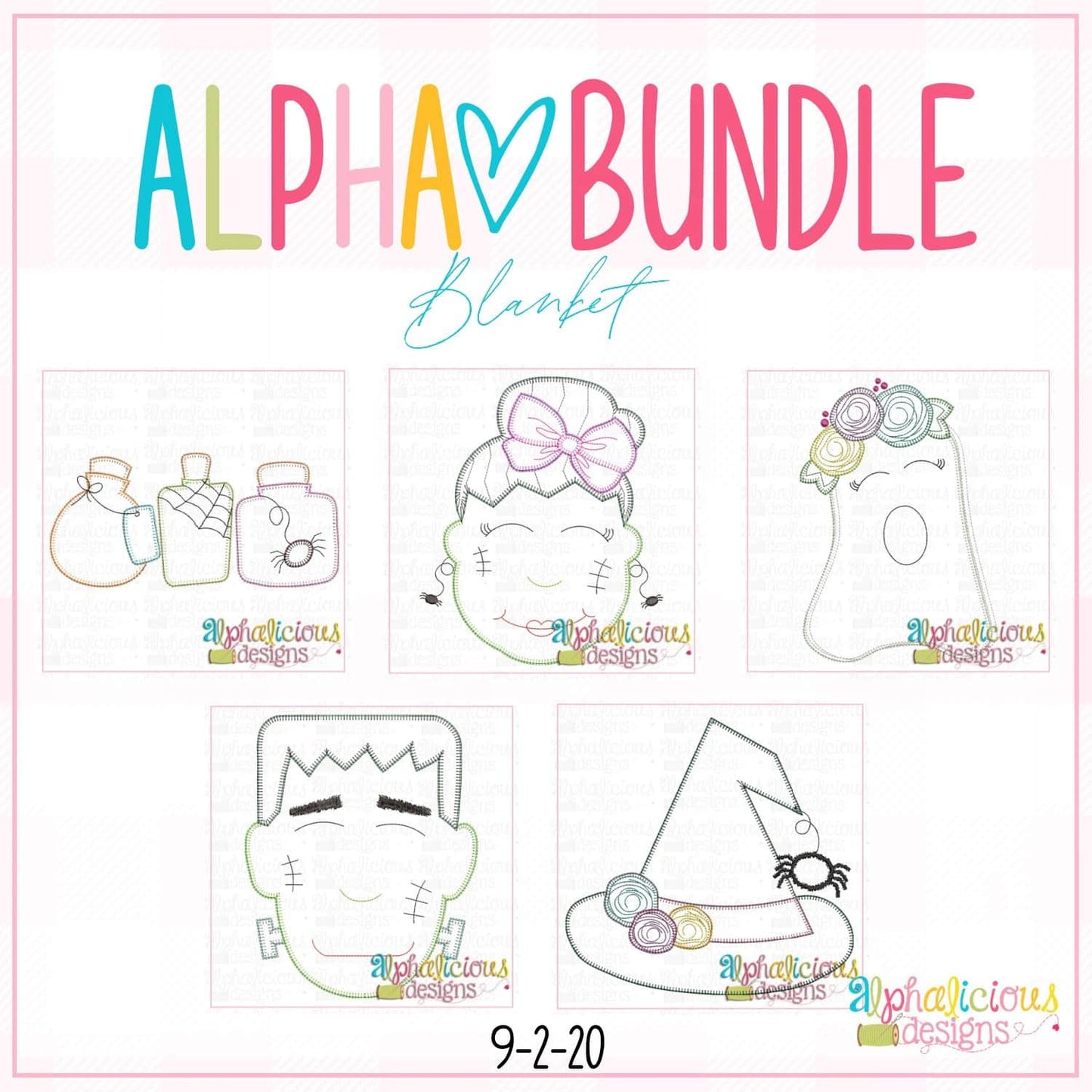 ALPHA BUNDLE-9/2/20 Release-Blanket Stitch