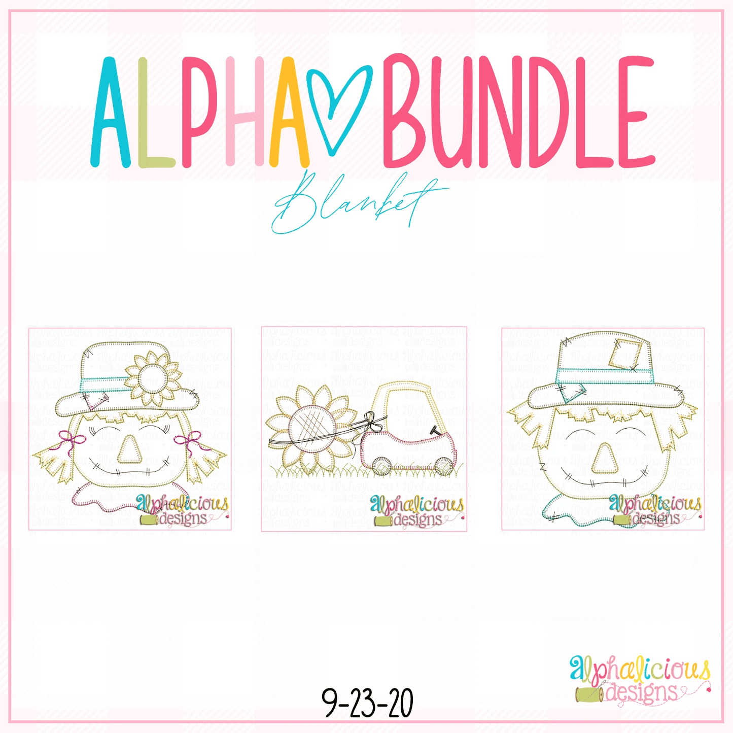 ALPHA BUNDLE-9/25/20 Release-Blanket Stitch